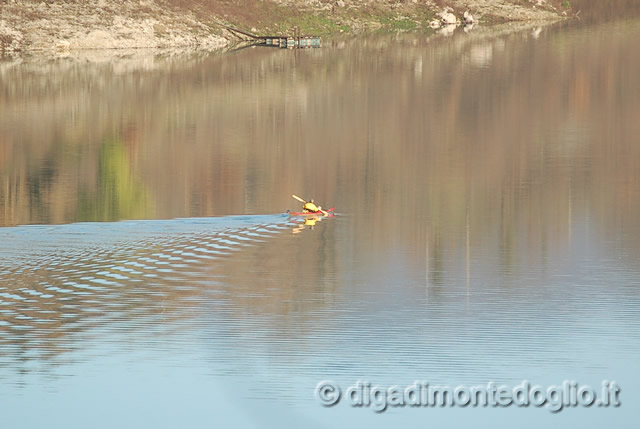 Canoa diga di montedoglio