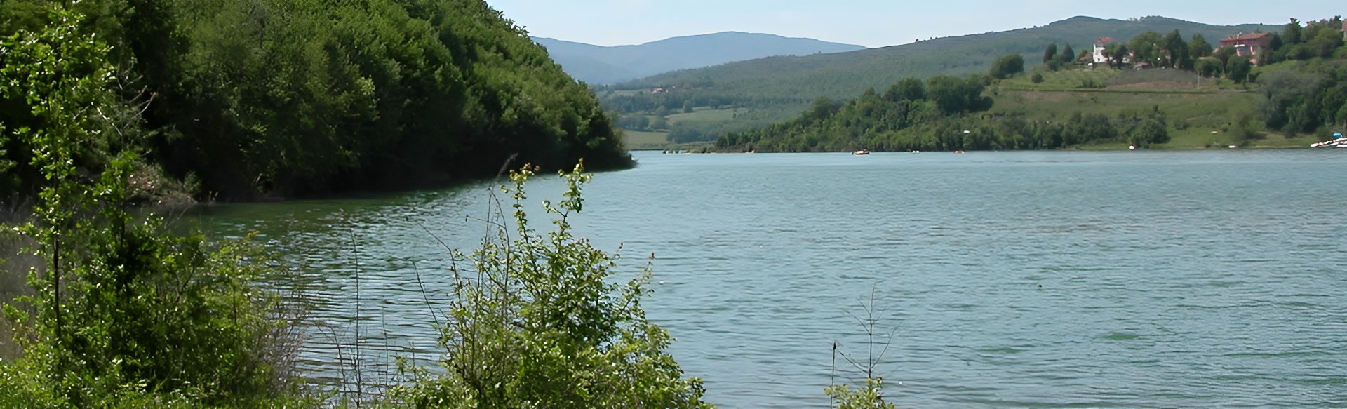 Pescare nel lago di Montedoglio